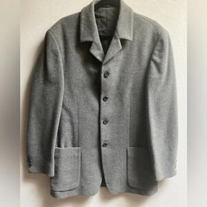 Strellson Gray Men's Wool Pea Coat